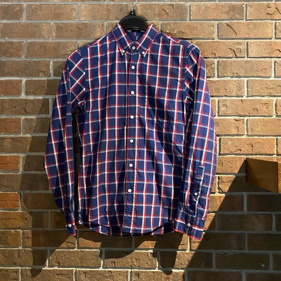 J.CREW Checkered Slim Fit Button Down Shirt Men - Picture 1 of 9